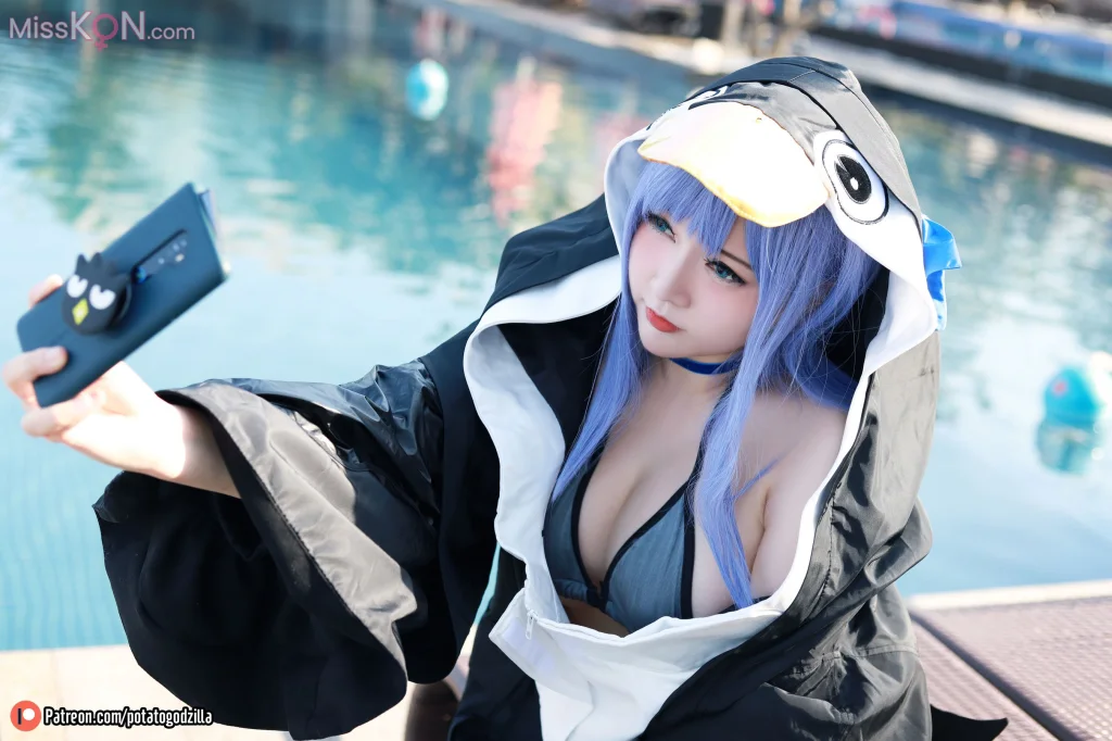 Coser@Potato Godzilla_ 泳装 Meltryllis