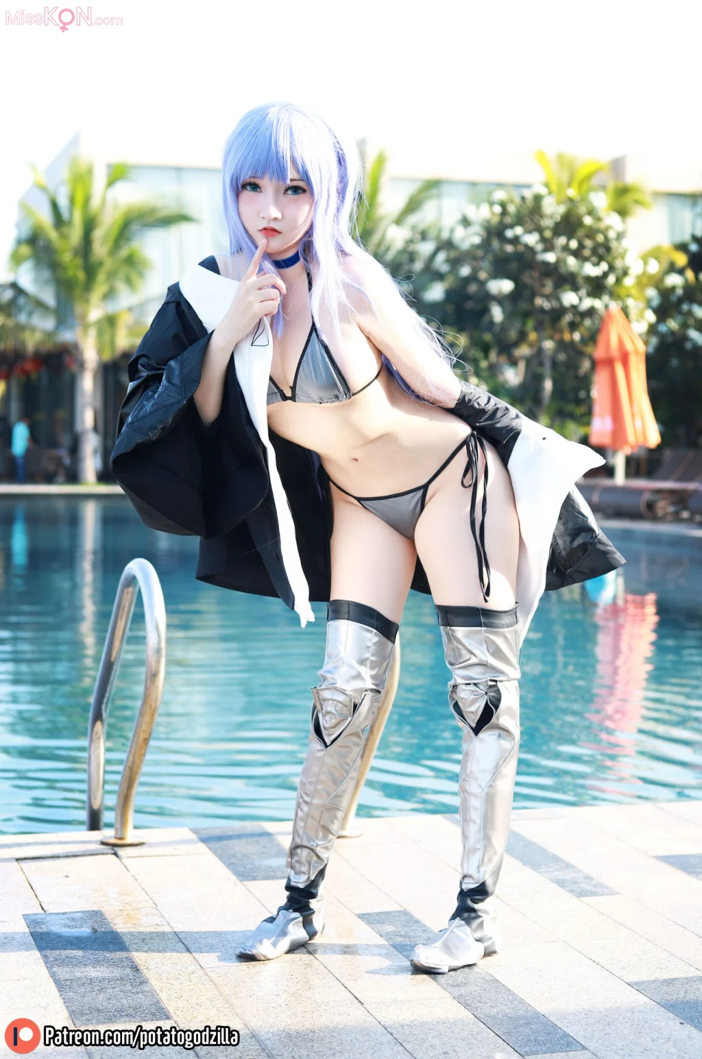 Coser@Potato Godzilla_ 泳装 Meltryllis