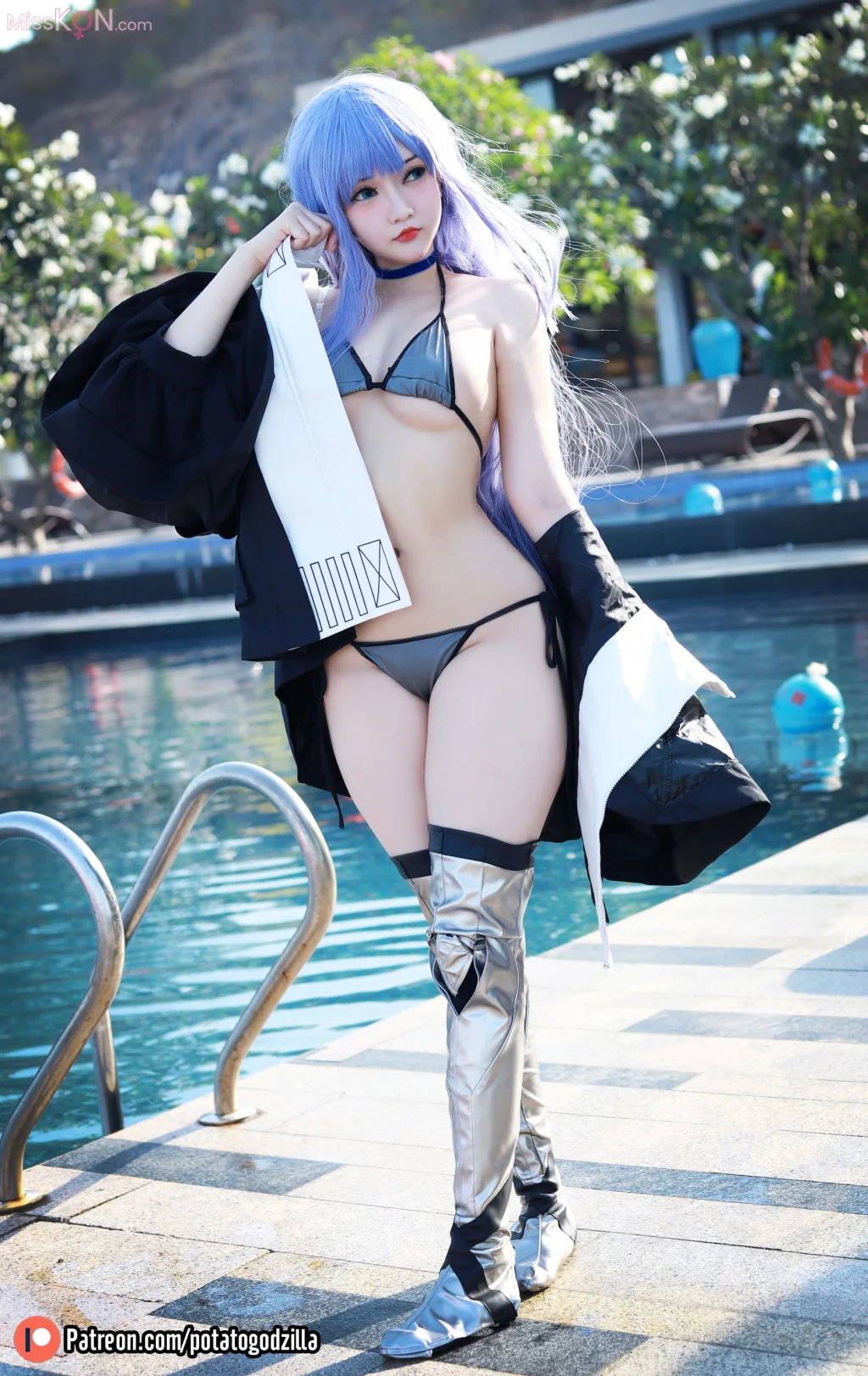 Coser@Potato Godzilla_ 泳装 Meltryllis