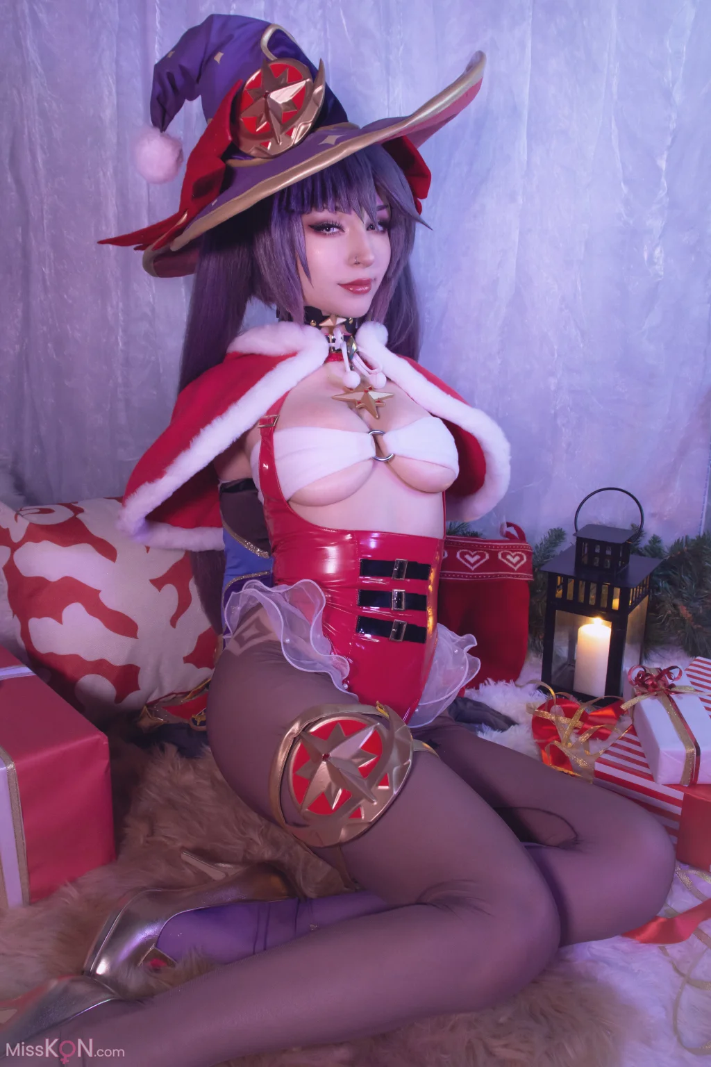Coser@Shiro Kitsune_ 原神-莫娜-圣诞版 Mona Xmas