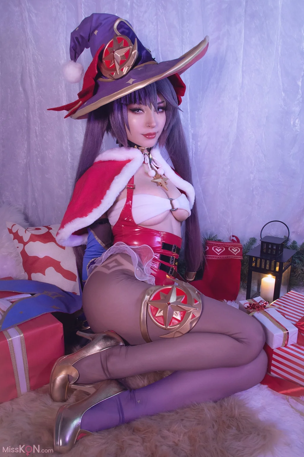 Coser@Shiro Kitsune_ 原神-莫娜-圣诞版 Mona Xmas