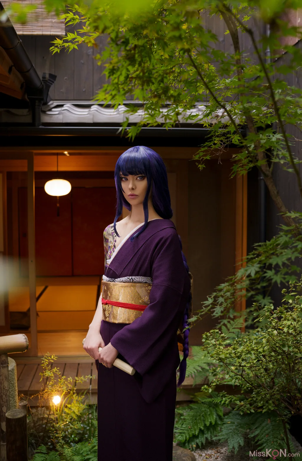 Coser@Vinnegal_ Raiden Shogun Kimono
