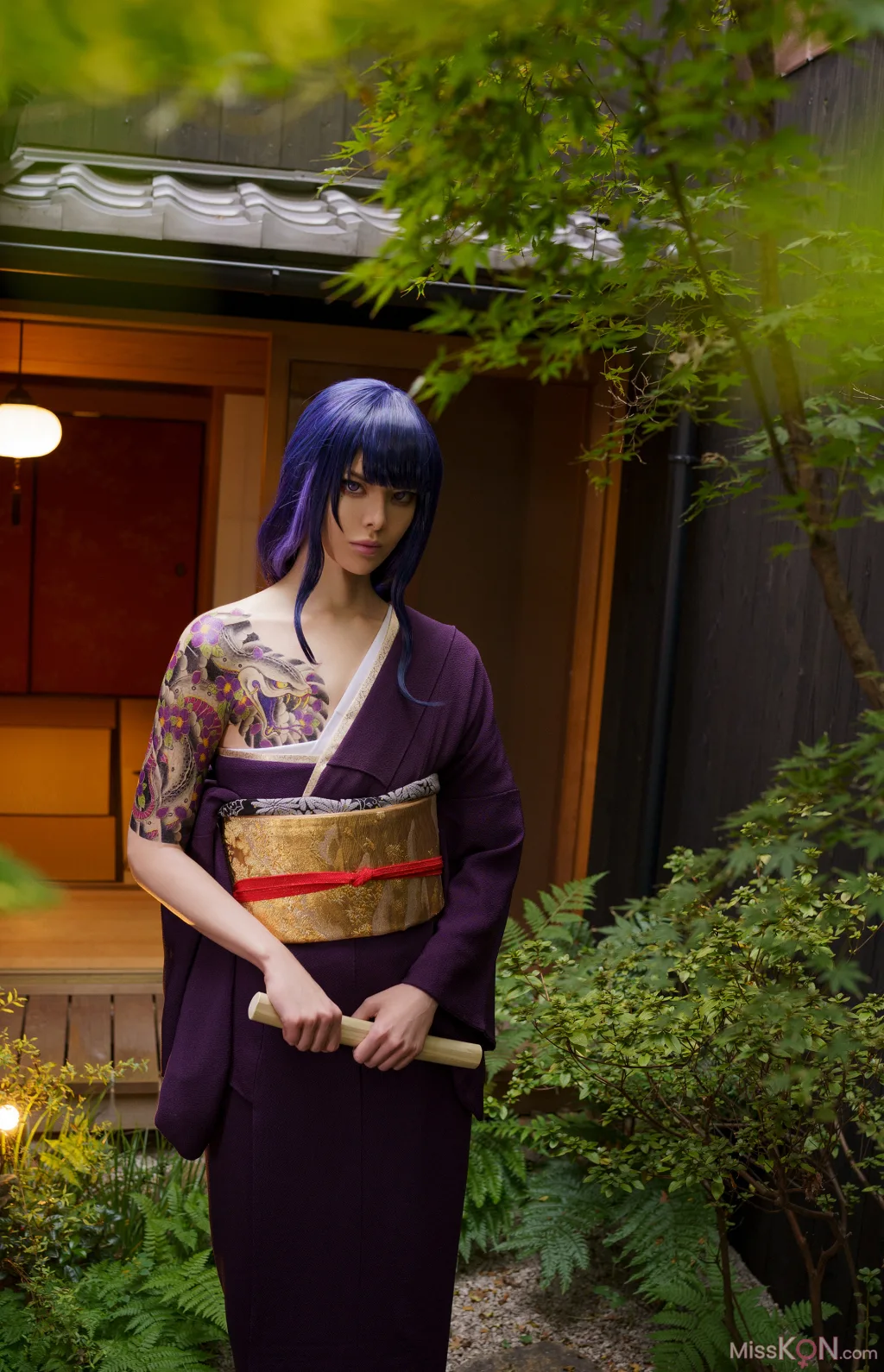 Coser@Vinnegal_ Raiden Shogun Kimono