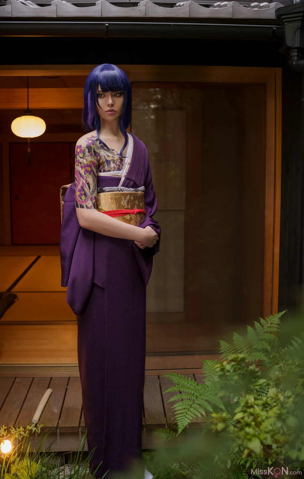 Coser@Vinnegal_ Raiden Shogun Kimono