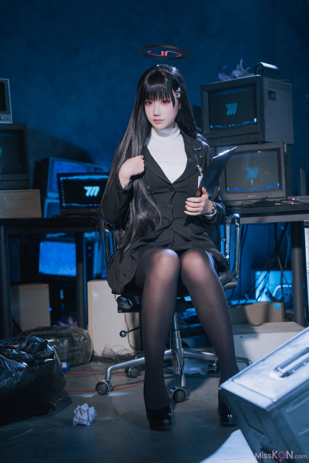 Coser@lunananya_ Blue Archive 調月リオ