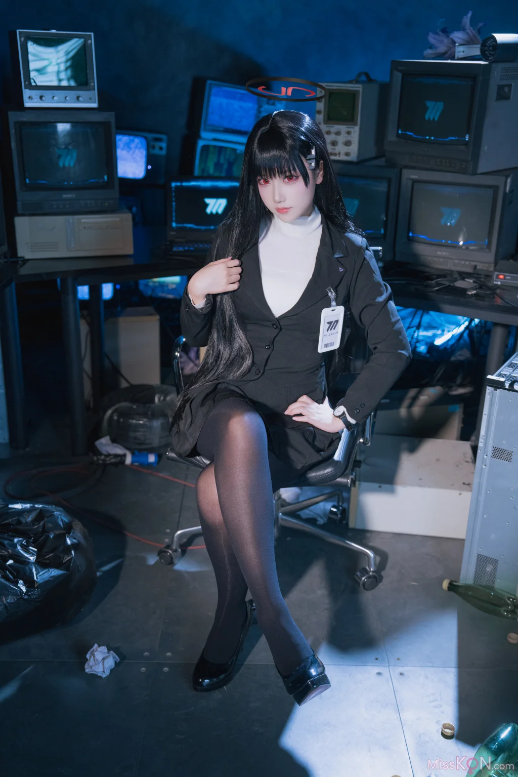 Coser@lunananya_ Blue Archive 調月リオ