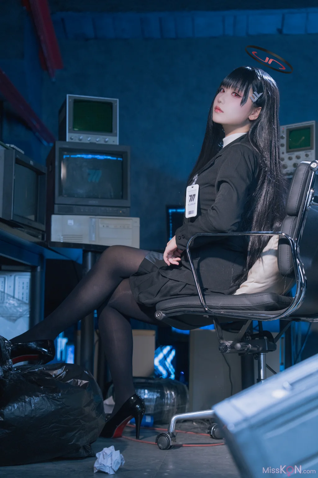 Coser@lunananya_ Blue Archive 調月リオ