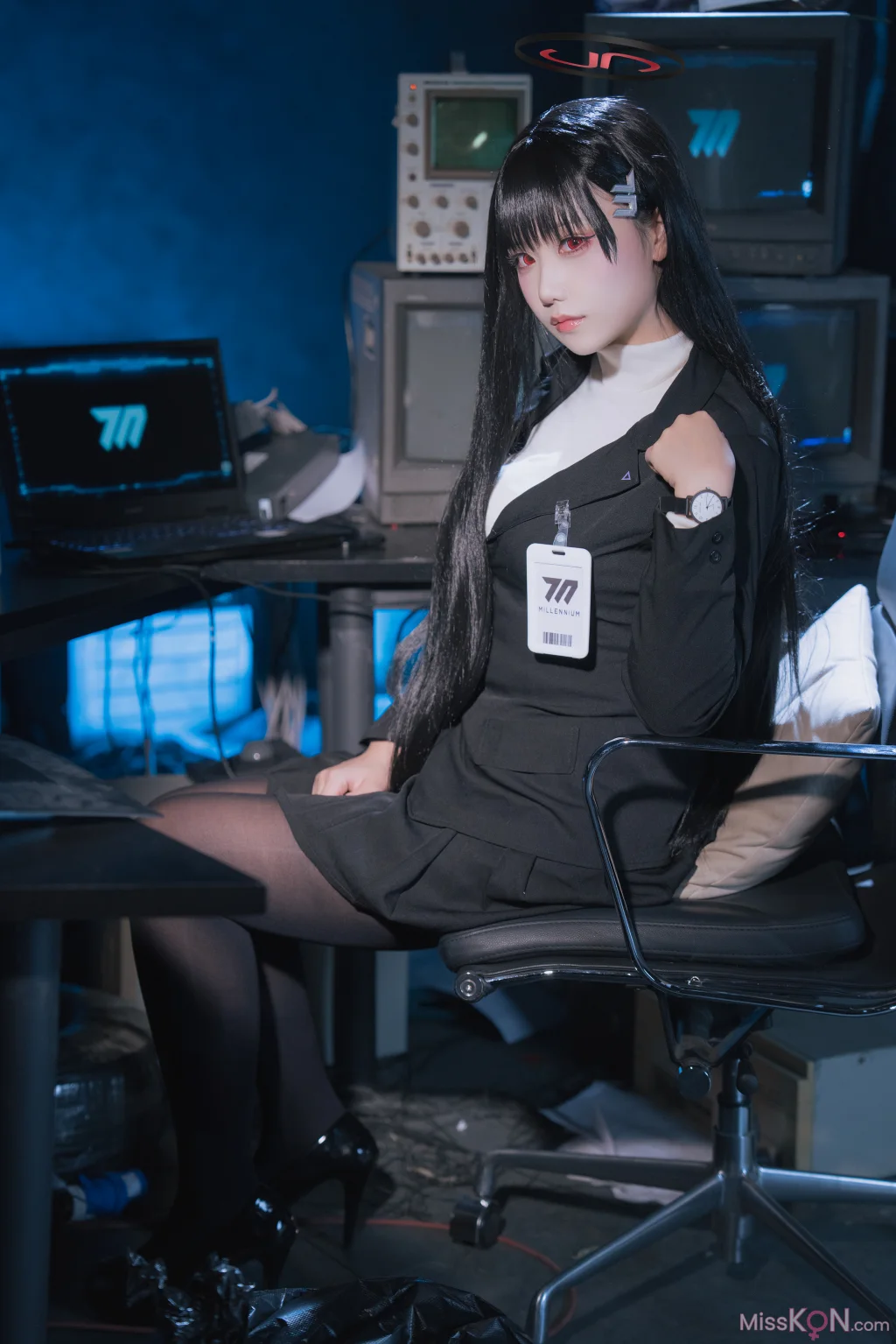 Coser@lunananya_ Blue Archive 調月リオ