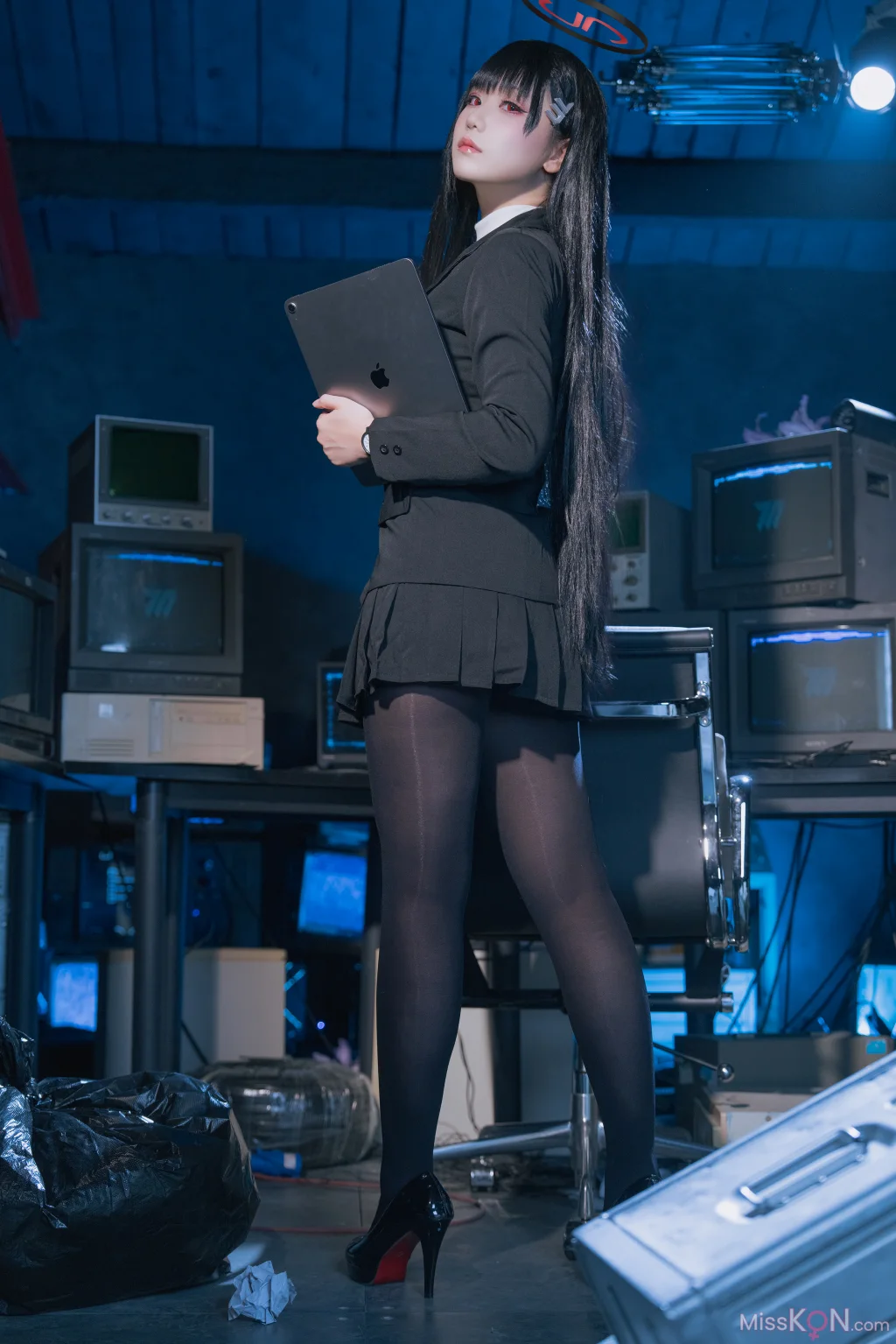 Coser@lunananya_ Blue Archive 調月リオ