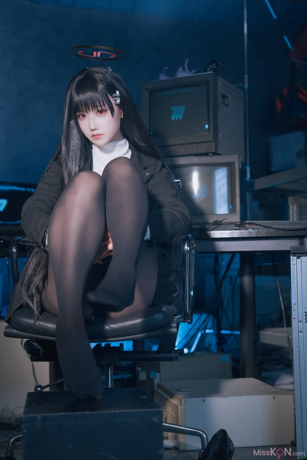 Coser@lunananya_ Blue Archive 調月リオ