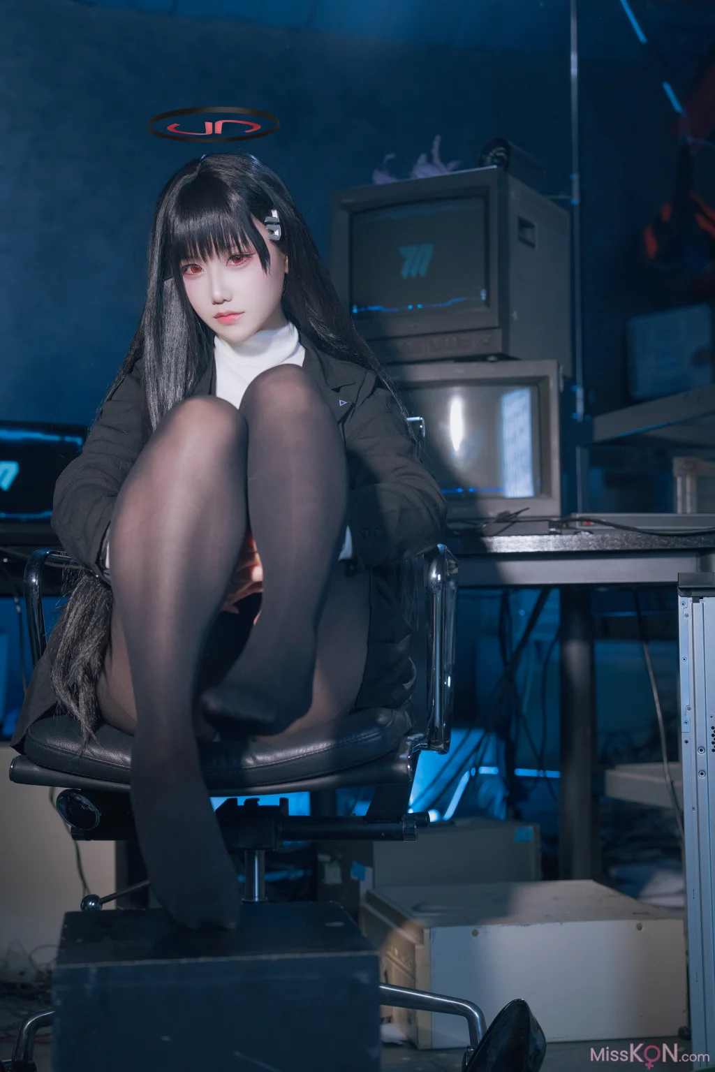 Coser@lunananya_ Blue Archive 調月リオ