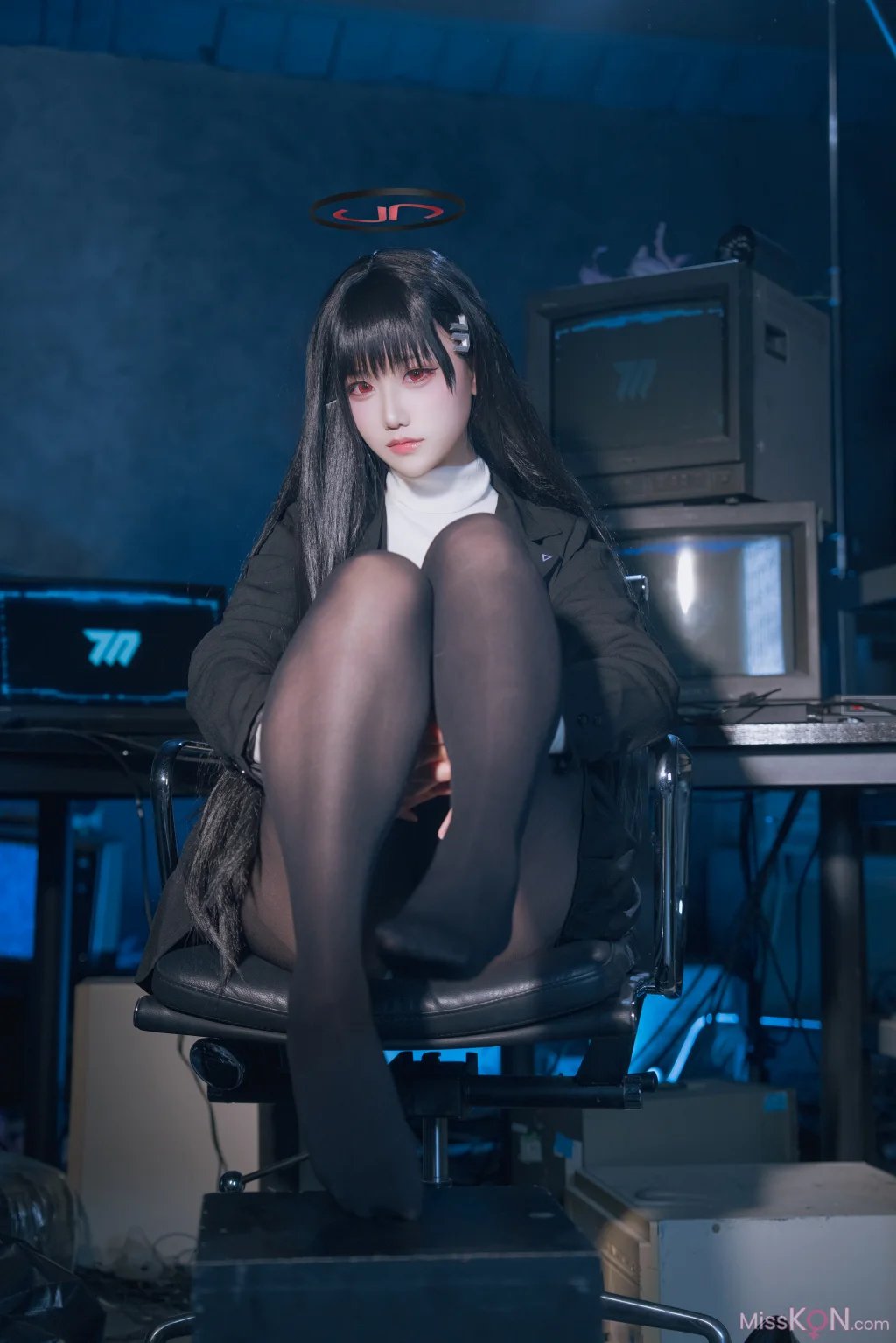 Coser@lunananya_ Blue Archive 調月リオ