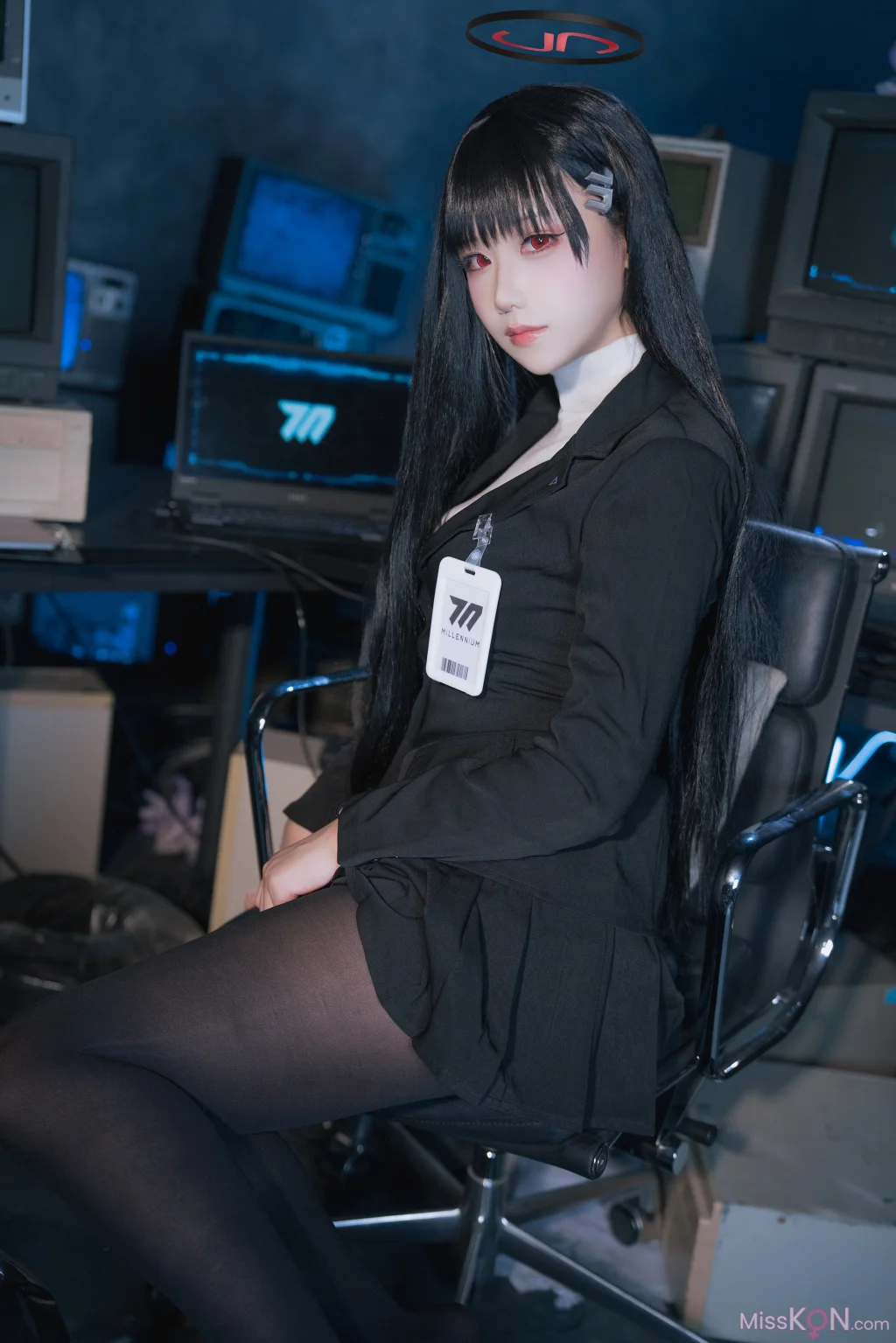 Coser@lunananya_ Blue Archive 調月リオ