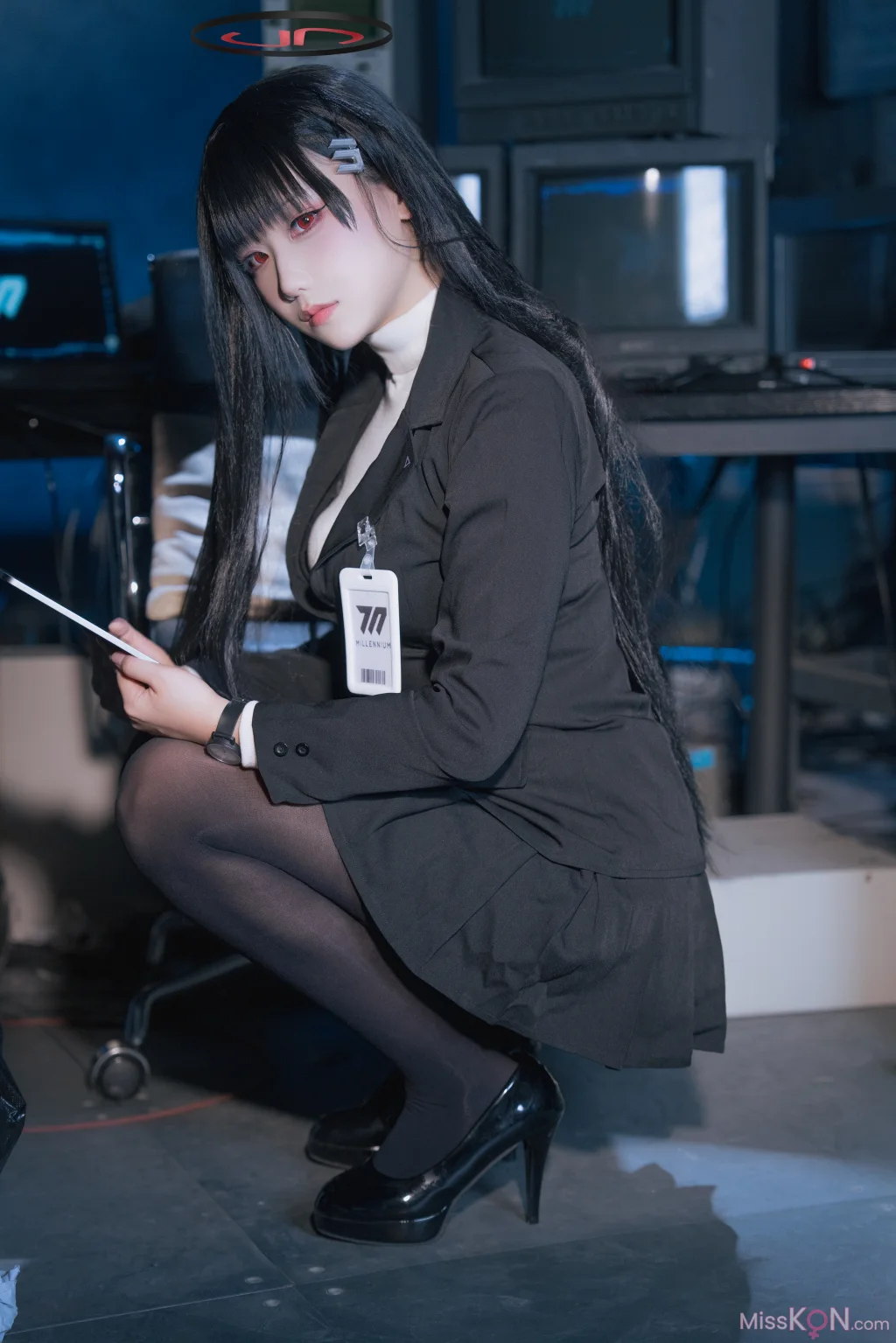 Coser@lunananya_ Blue Archive 調月リオ
