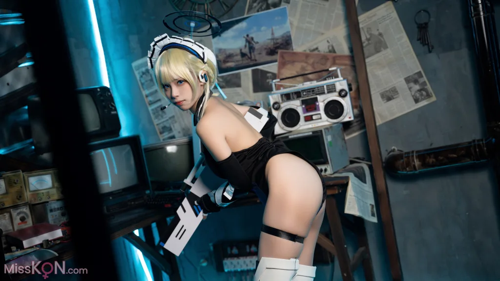 Coser@三無人型_ 蔚蓝档案 飞鸟马时兔女郎