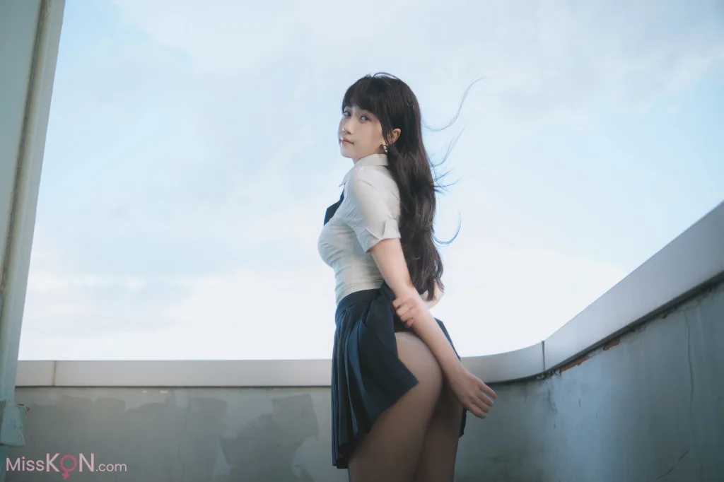 Coser@不呆猫_ JK学妹户外