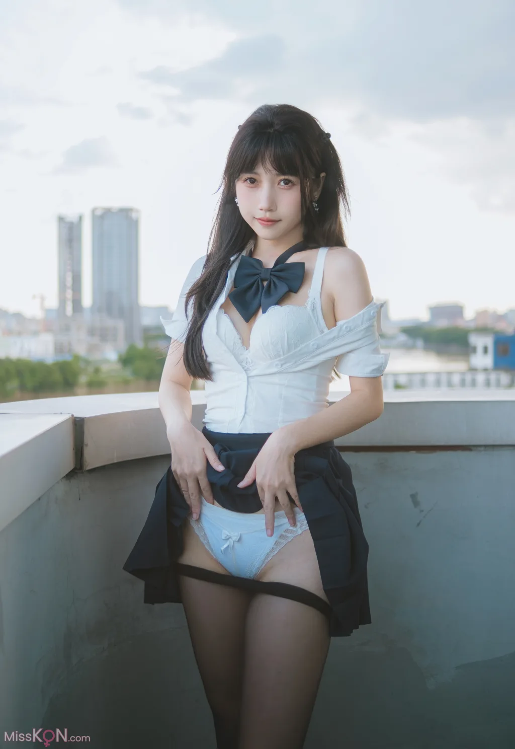 Coser@不呆猫_ JK学妹户外