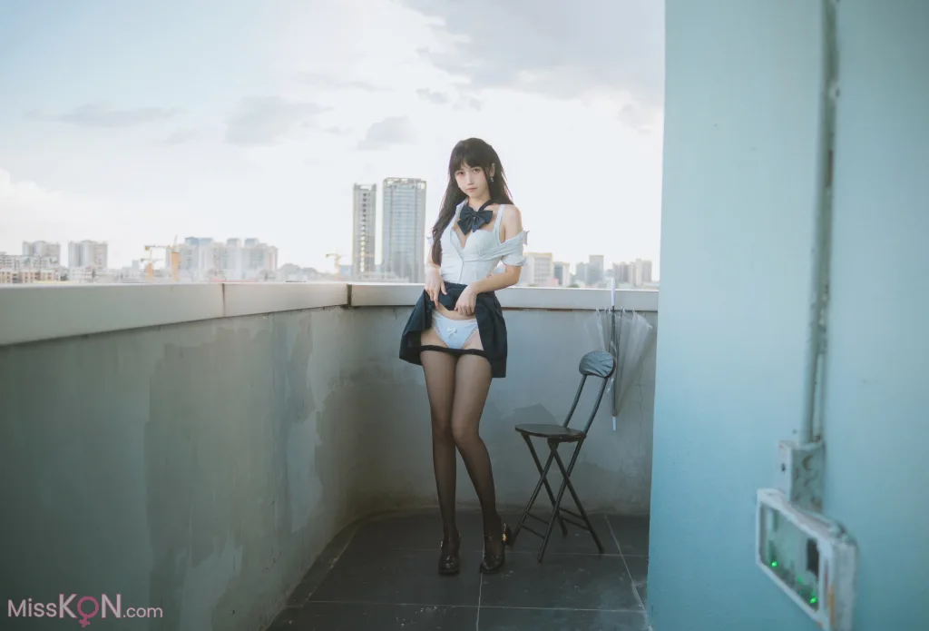 Coser@不呆猫_ JK学妹户外