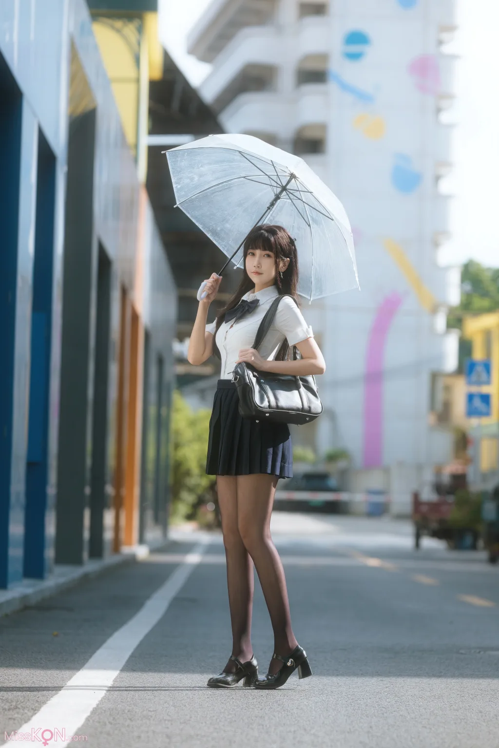 Coser@不呆猫_ JK学妹户外