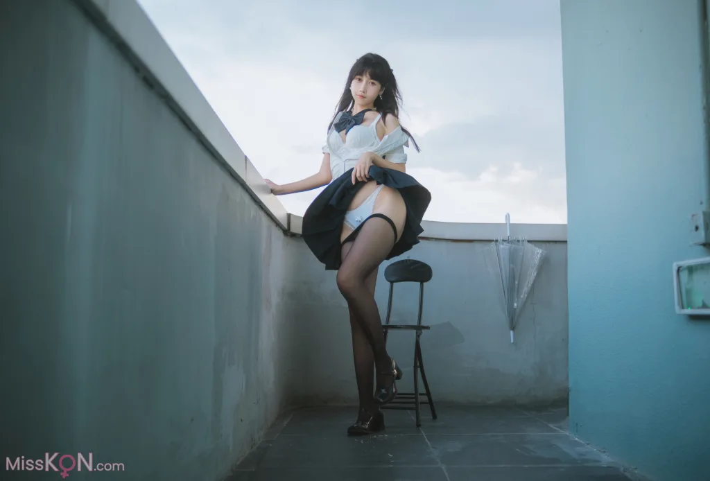 Coser@不呆猫_ JK学妹户外
