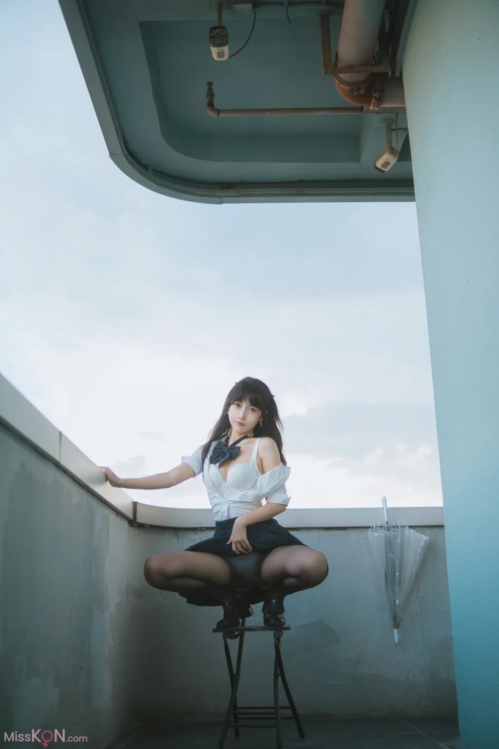 Coser@不呆猫_ JK学妹户外