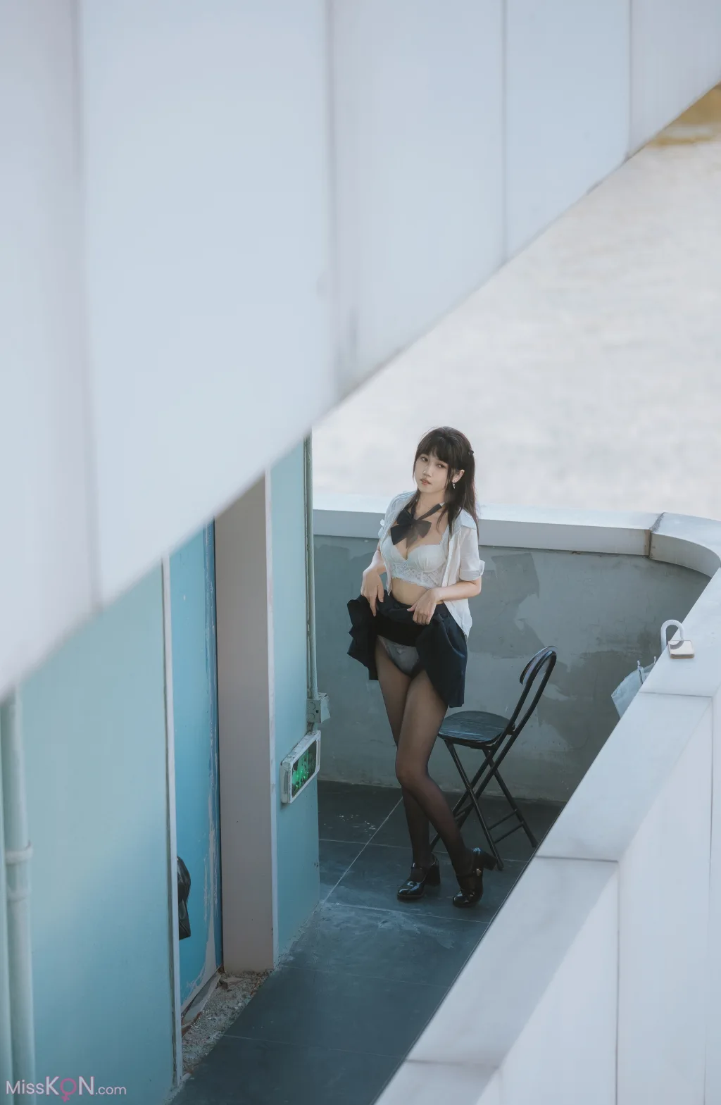 Coser@不呆猫_ JK学妹户外