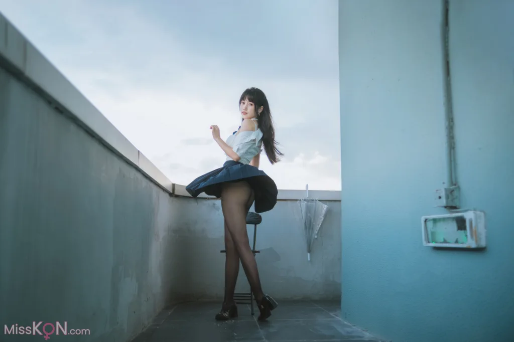 Coser@不呆猫_ JK学妹户外