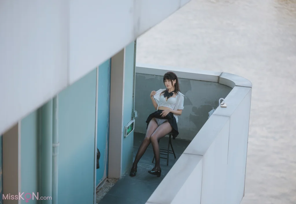 Coser@不呆猫_ JK学妹户外