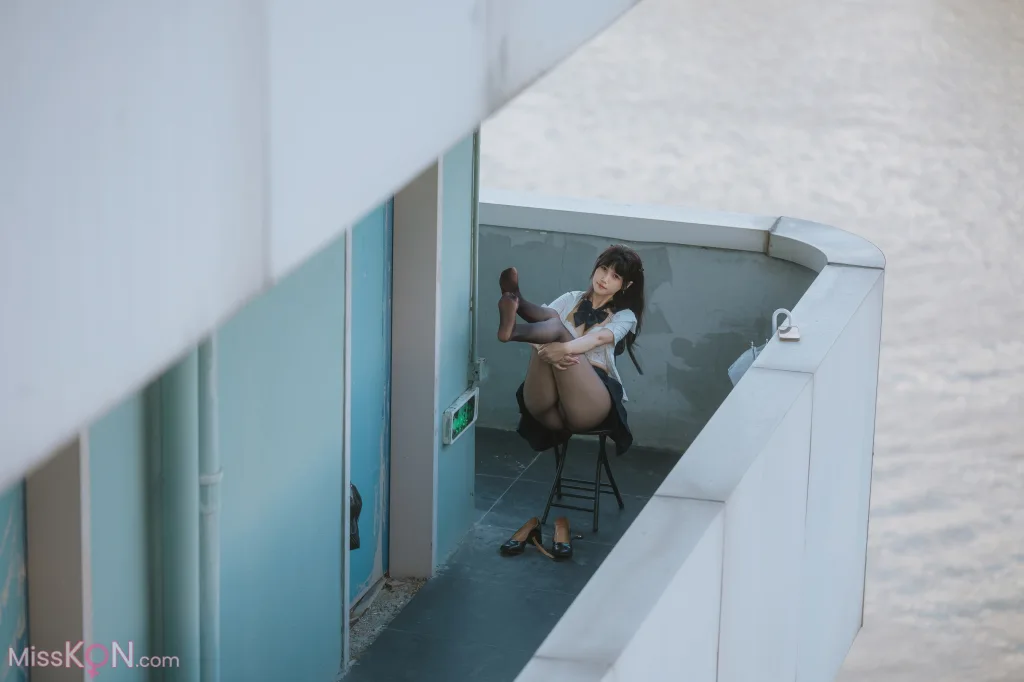 Coser@不呆猫_ JK学妹户外