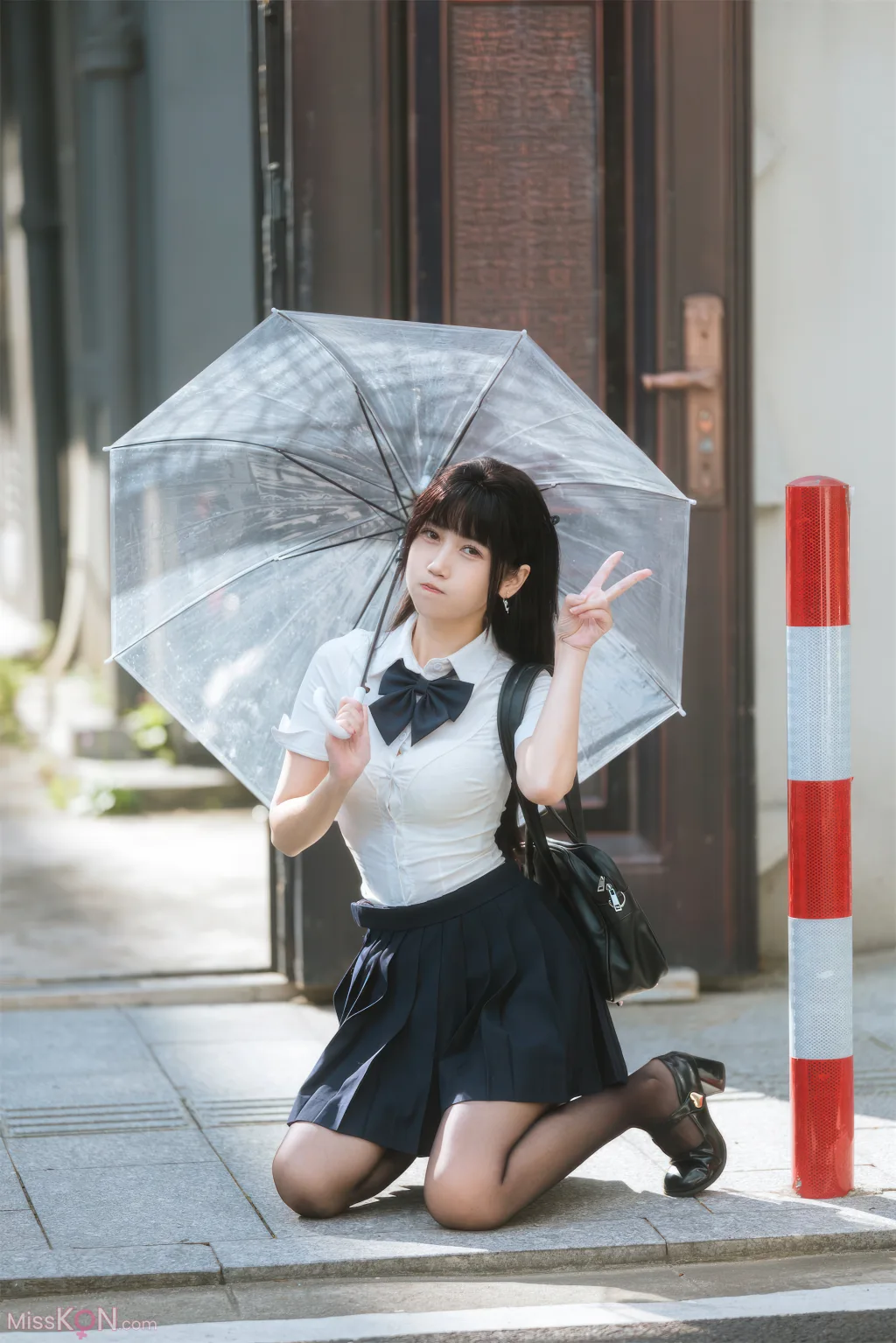 Coser@不呆猫_ JK学妹户外