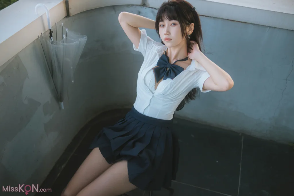 Coser@不呆猫_ JK学妹户外