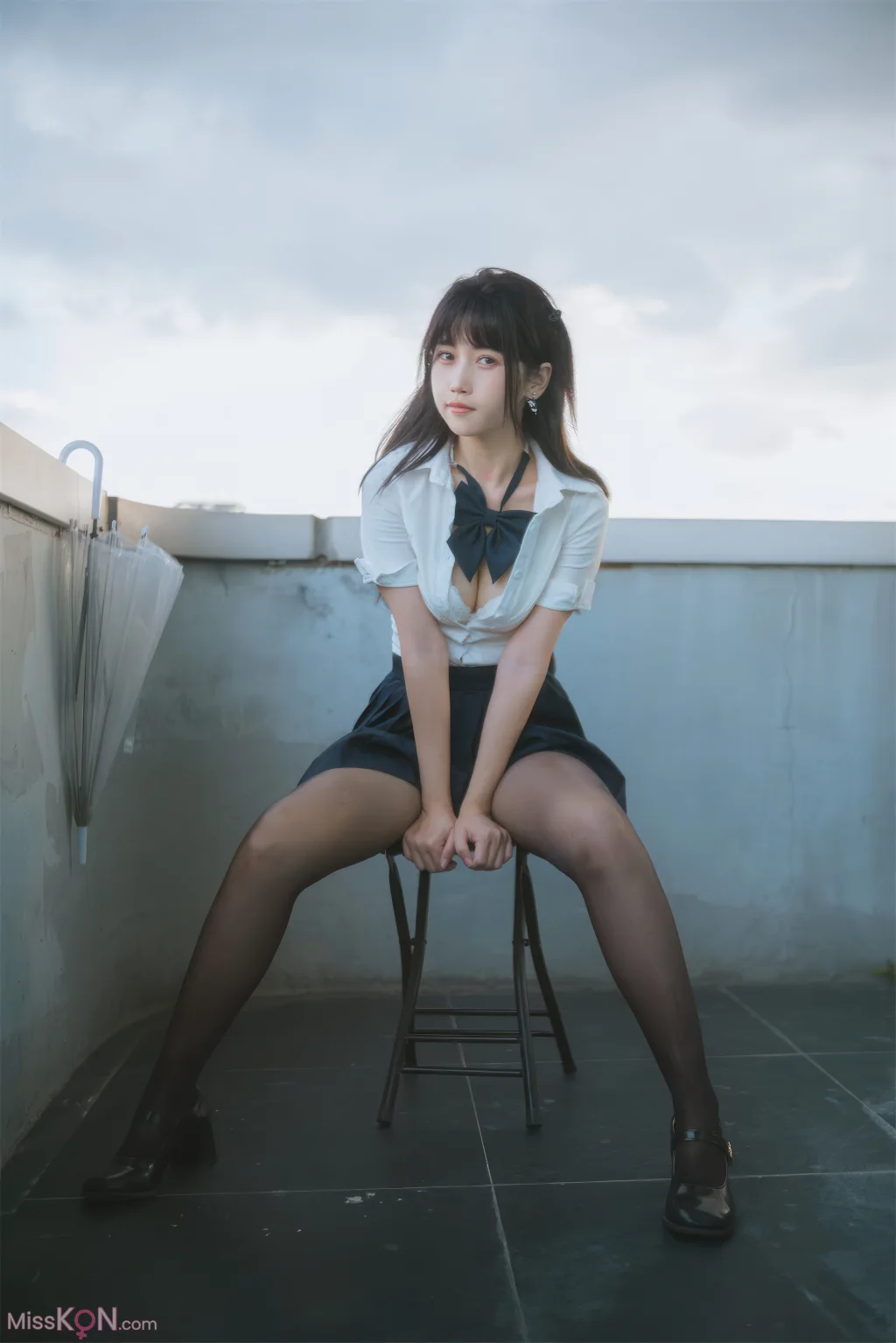 Coser@不呆猫_ JK学妹户外
