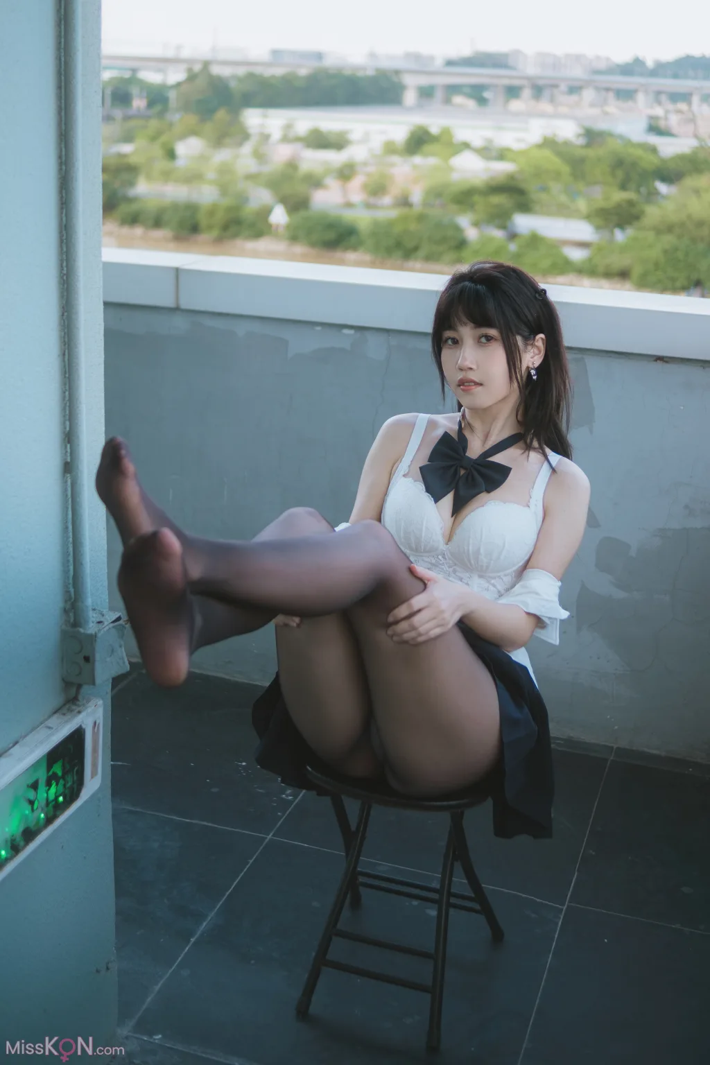 Coser@不呆猫_ JK学妹户外