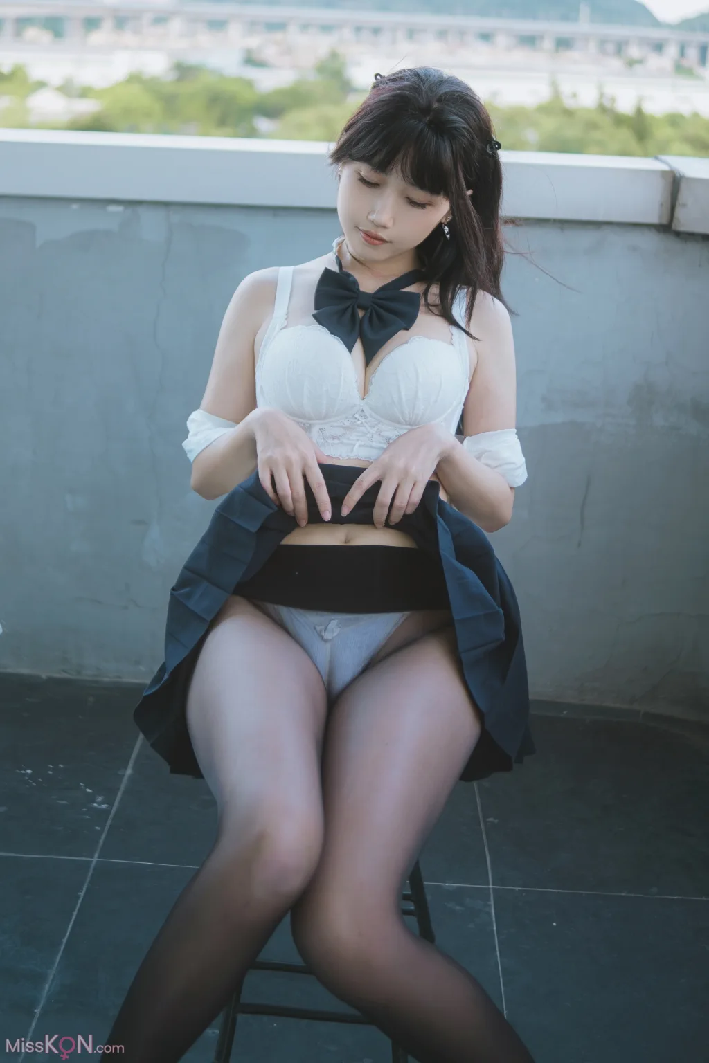 Coser@不呆猫_ JK学妹户外