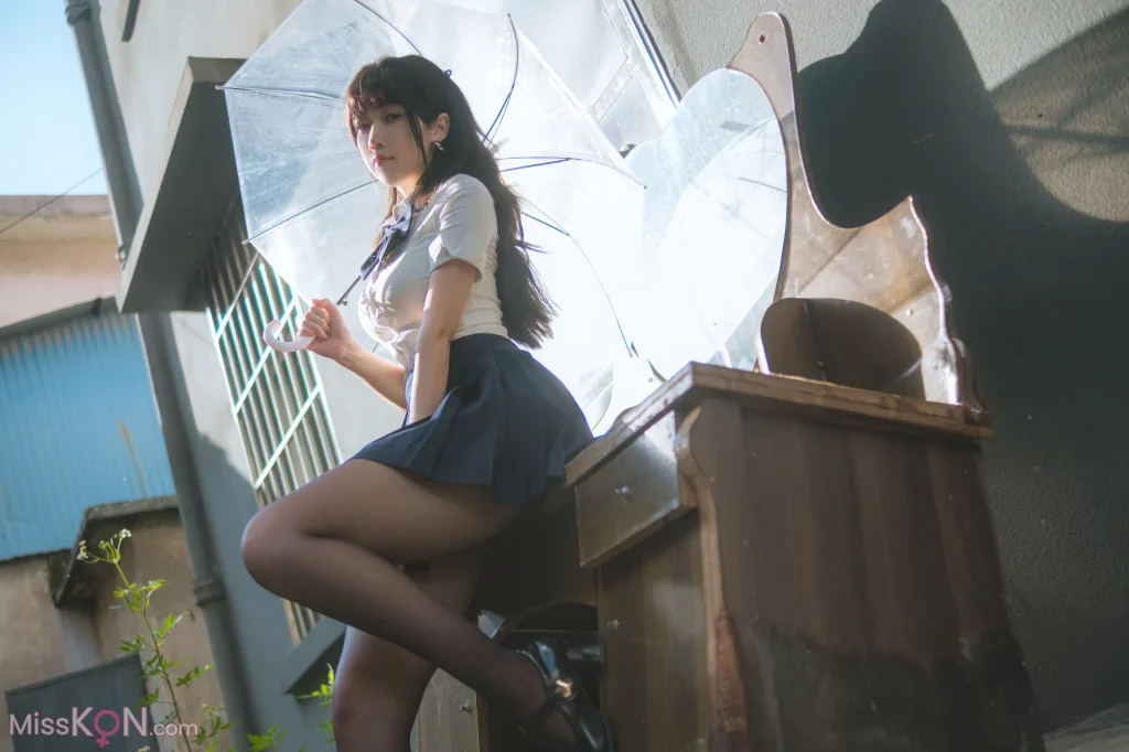 Coser@不呆猫_ JK学妹户外
