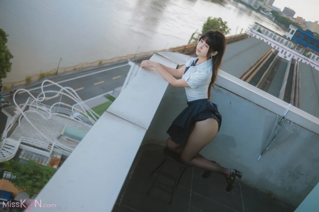 Coser@不呆猫_ JK学妹户外