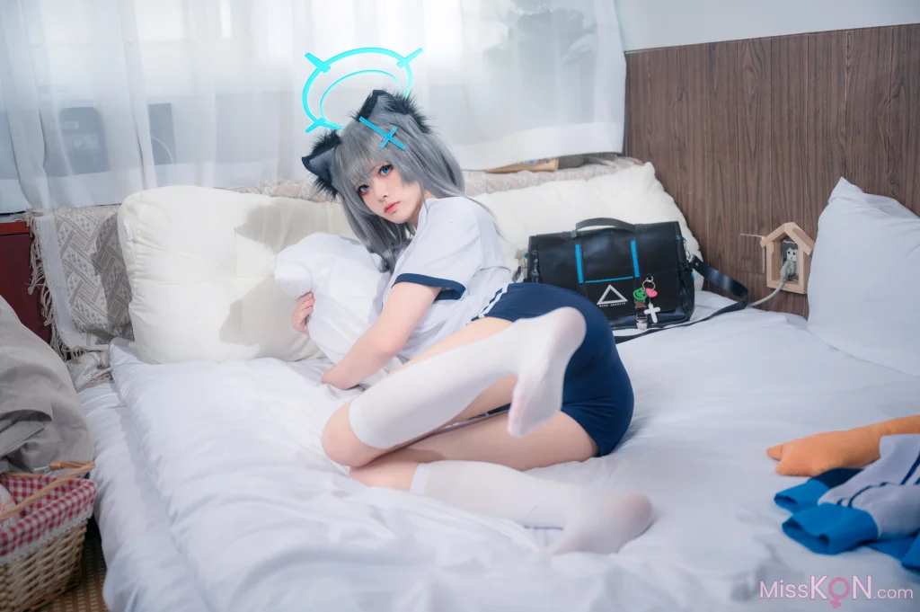 Coser@九柒喵_ 体操服白子