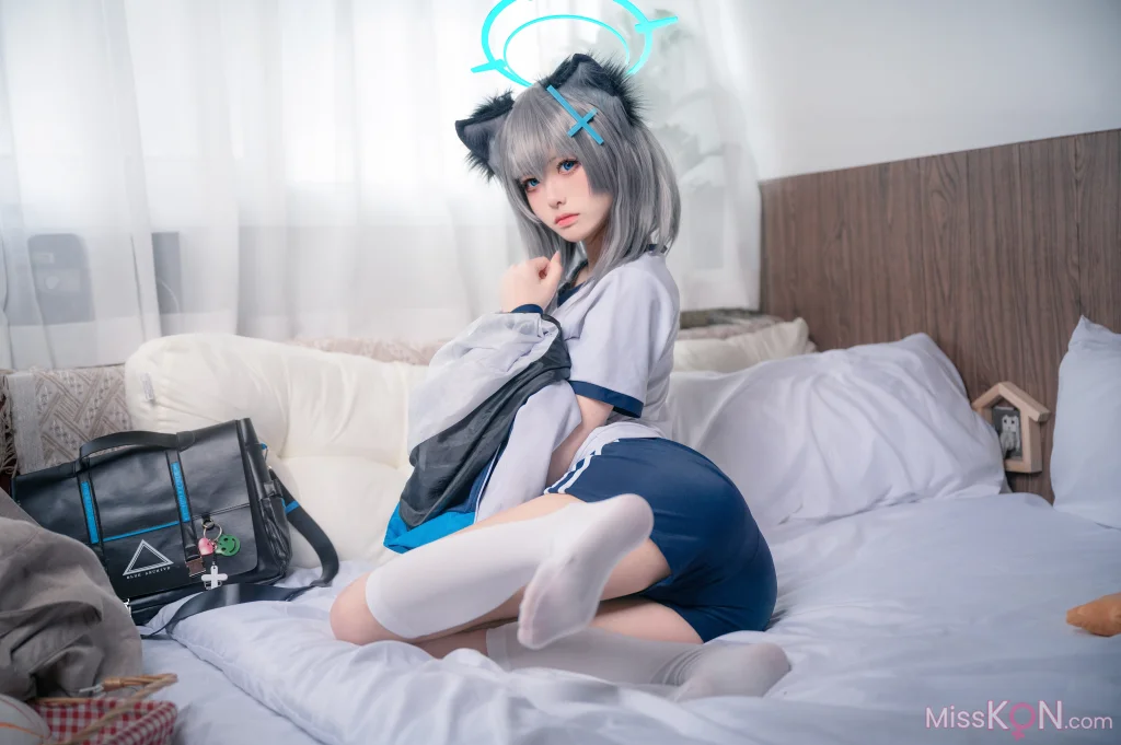 Coser@九柒喵_ 体操服白子