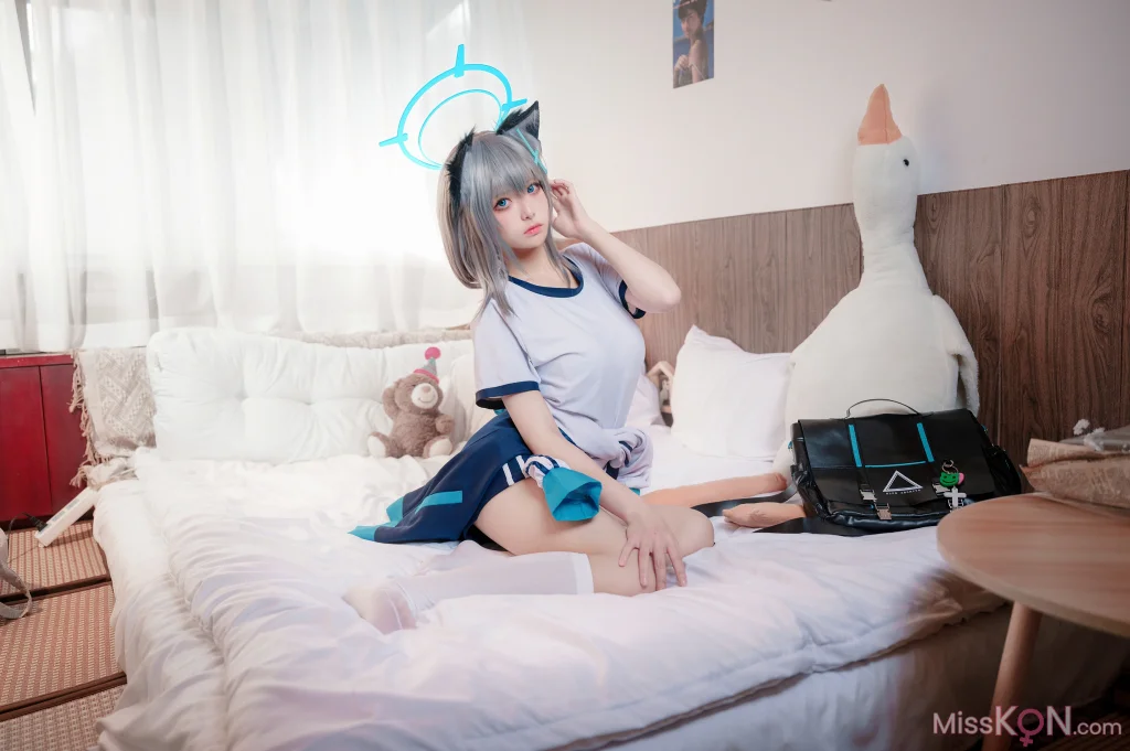 Coser@九柒喵_ 体操服白子