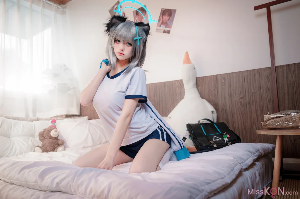 Coser@九柒喵_ 体操服白子
