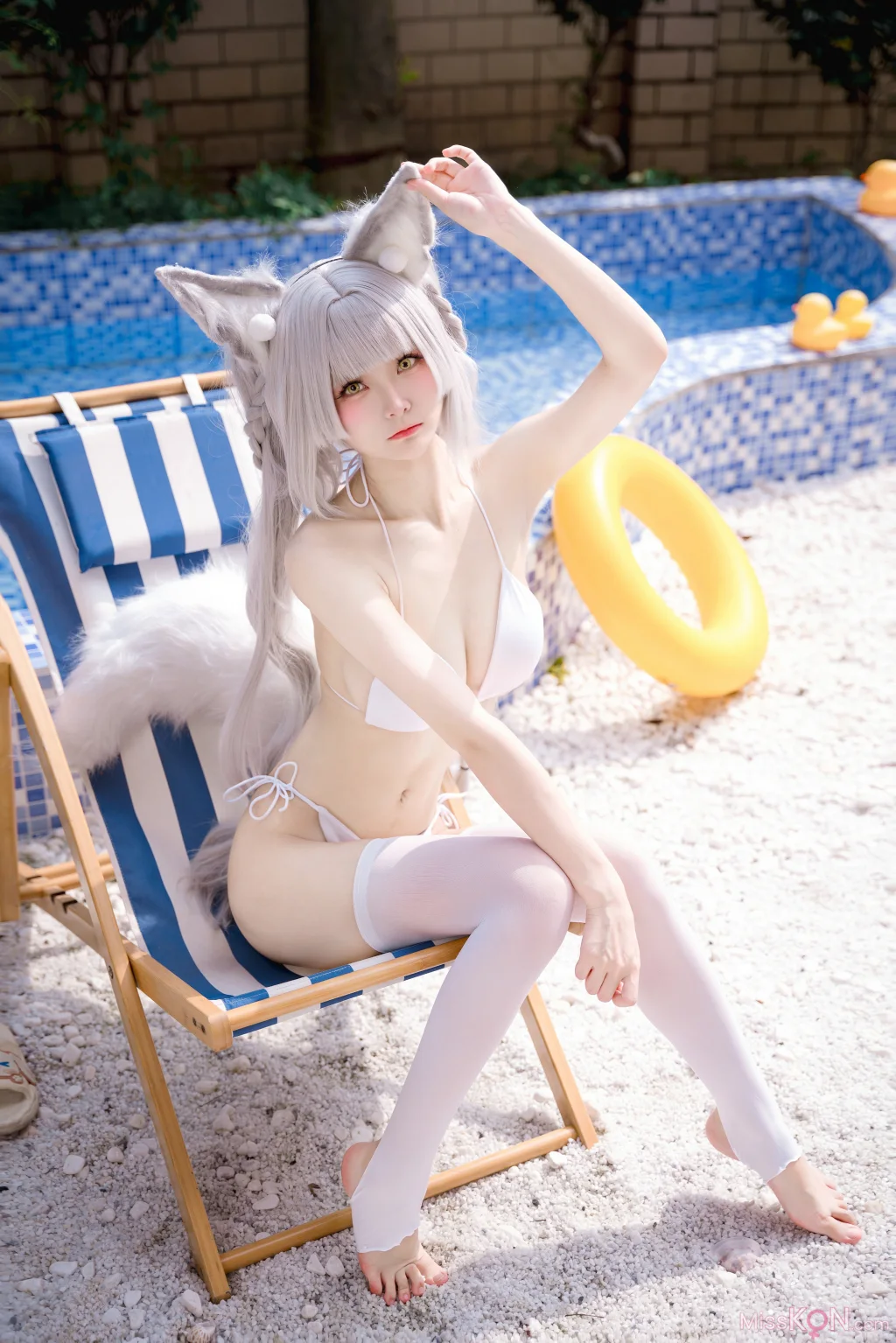 Coser@九柒喵_ 朝凪泳装