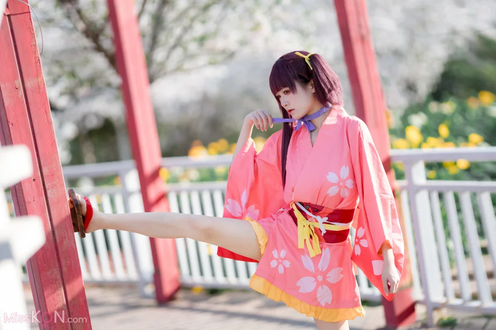 Coser@九柒喵_ 甲铁城的卡巴内利 无名 和服