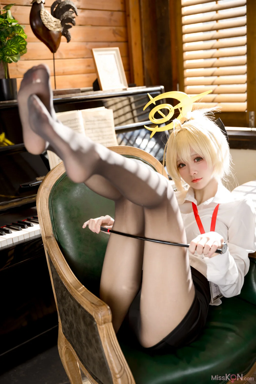 Coser@九柒喵_ 笑面教授OL制服