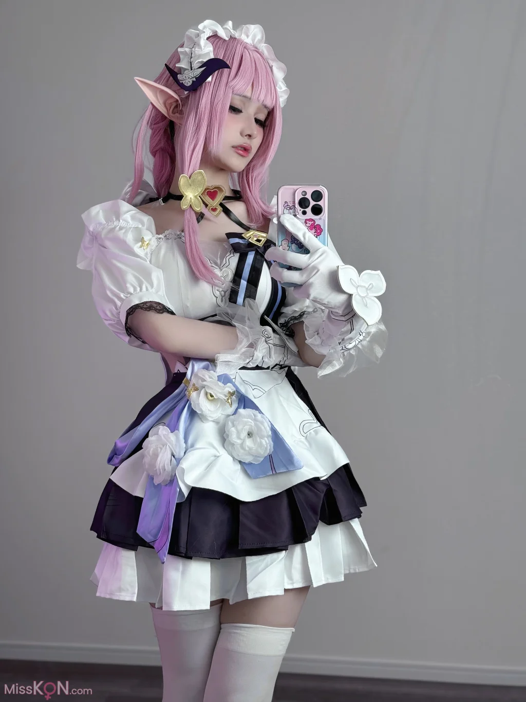 Coser@幼愛Youmeko_ 崩坏3 爱莉希雅女仆装