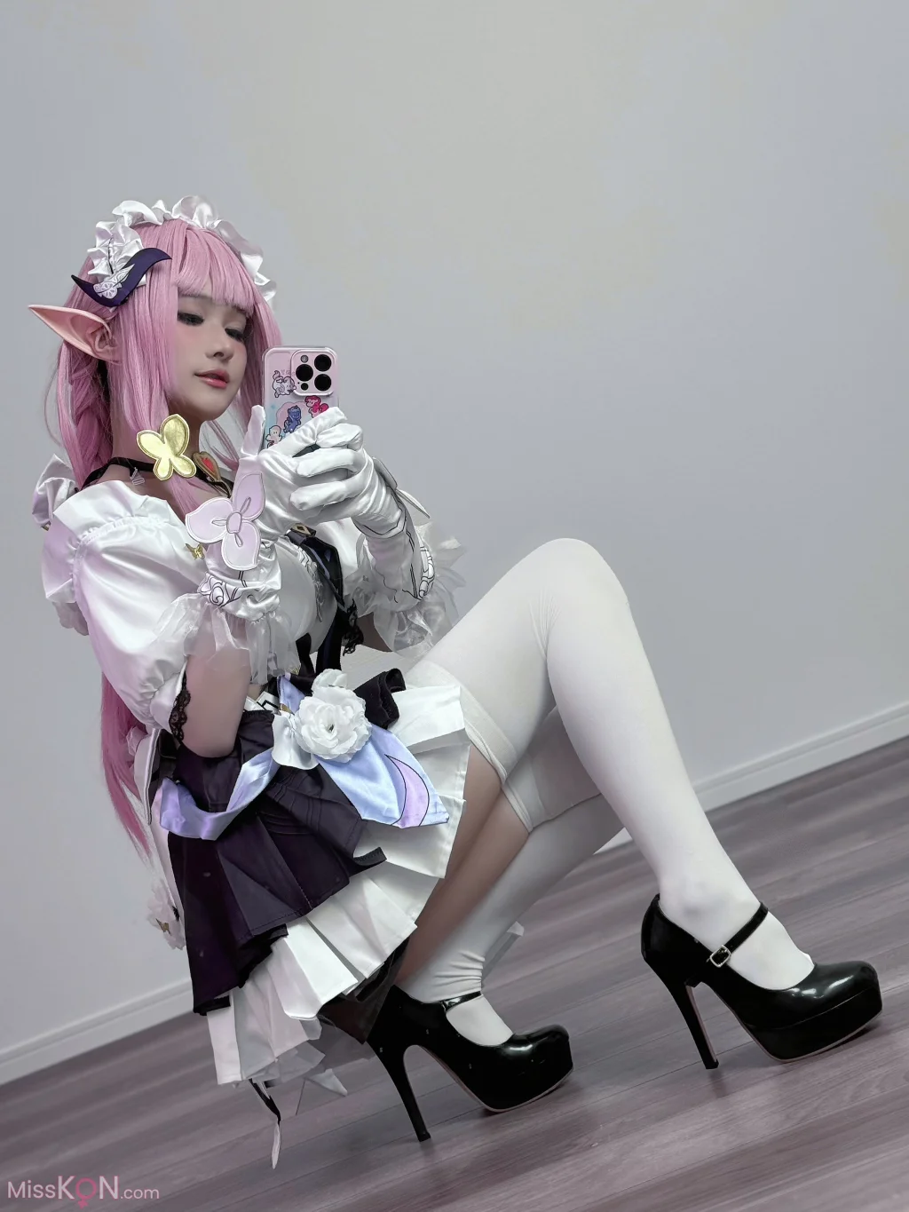 Coser@幼愛Youmeko_ 崩坏3 爱莉希雅女仆装