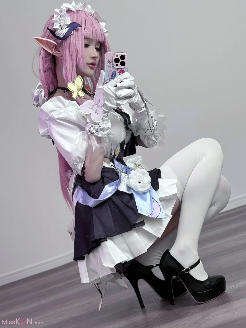 Coser@幼愛Youmeko_ 崩坏3 爱莉希雅女仆装