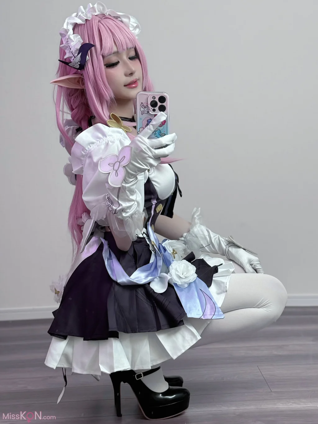 Coser@幼愛Youmeko_ 崩坏3 爱莉希雅女仆装