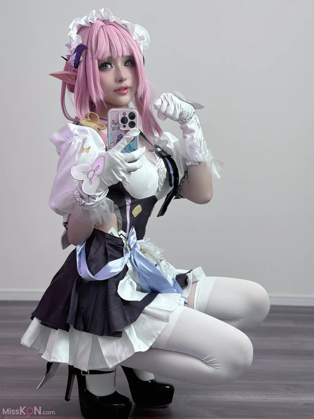 Coser@幼愛Youmeko_ 崩坏3 爱莉希雅女仆装