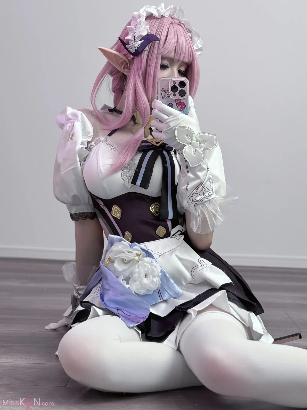 Coser@幼愛Youmeko_ 崩坏3 爱莉希雅女仆装