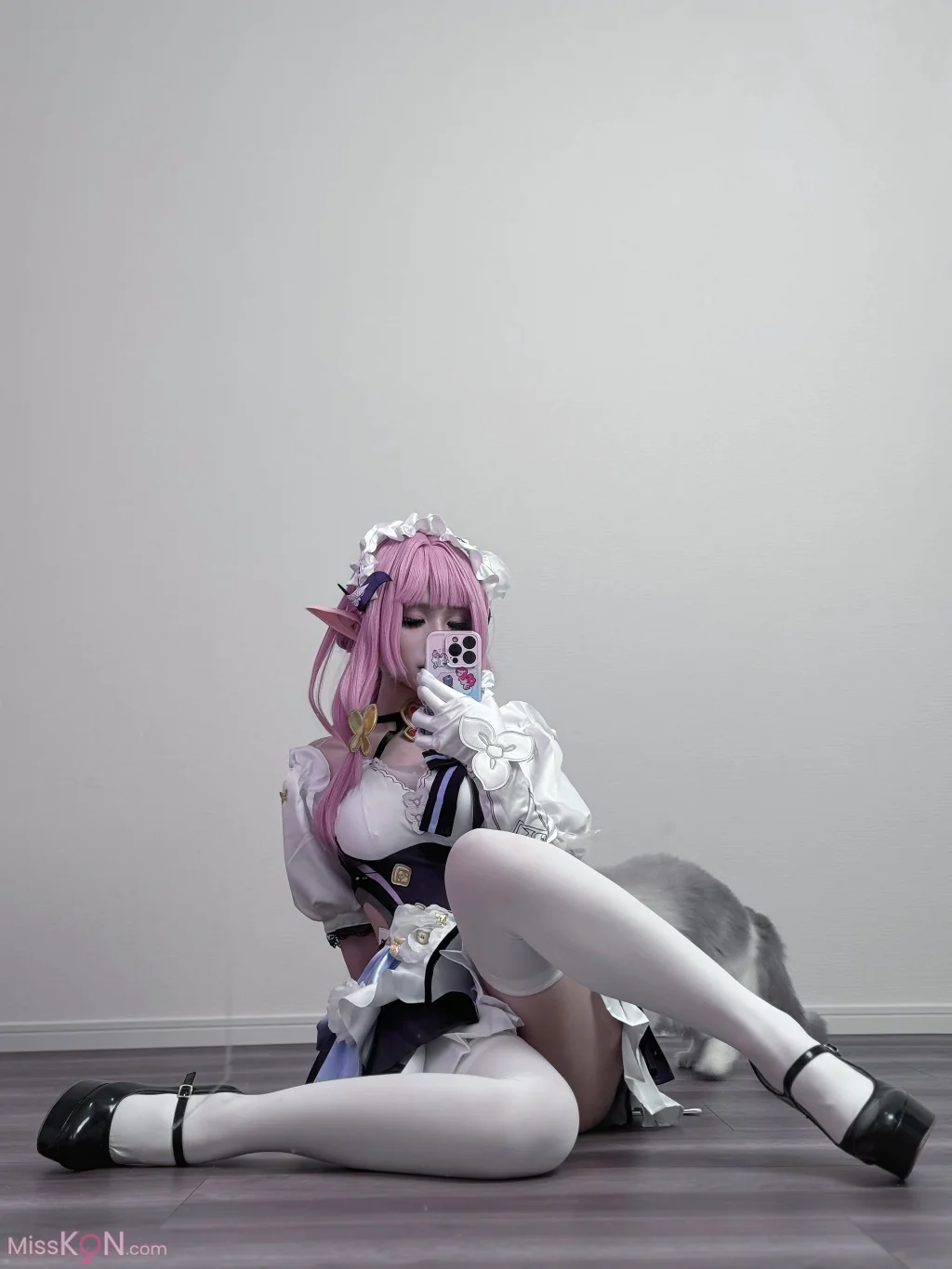 Coser@幼愛Youmeko_ 崩坏3 爱莉希雅女仆装